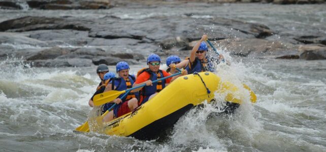 Quelles sont les diff&eacute;rentes &eacute;tapes durant une sortie rafting ?
